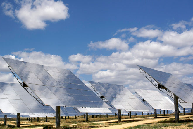 Фото: Солнечная электростанция в Казахстане увеличивает выработку электроэнергии / Энергетика
