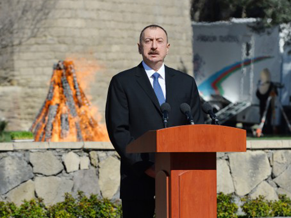 Президент Ильхам Алиев: Мы никогда не позволяли и не позволим, чтобы кто-то вмешивался в наши внутренние дела