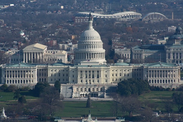 Здание Капитолия в США закрыто из соображений безопасности