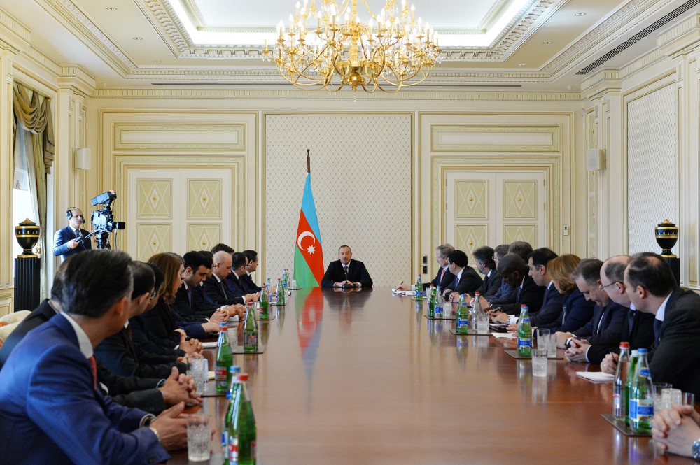 Президент Ильхам Алиев: Сфера охвата службы 