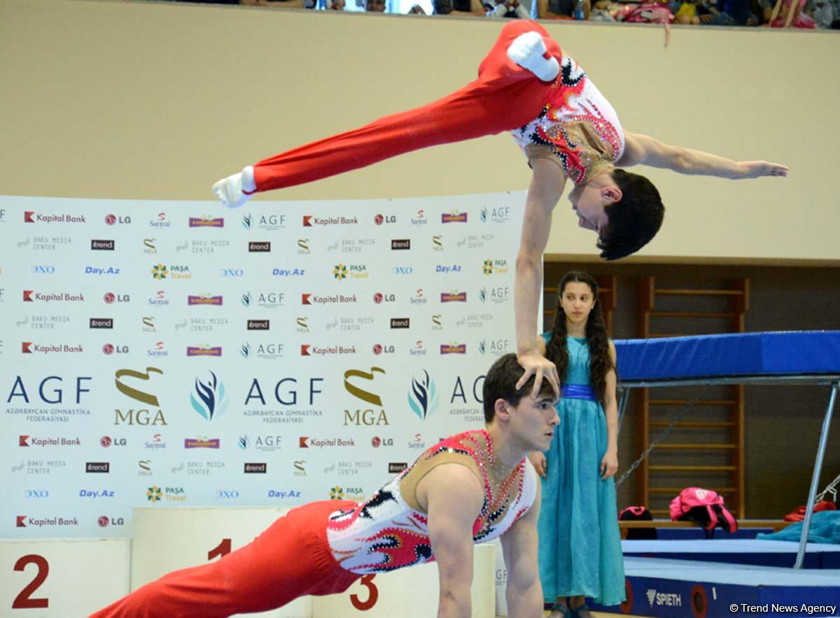 Azərbaycan akrobatları Qazaxıstandan medalla dönüblər