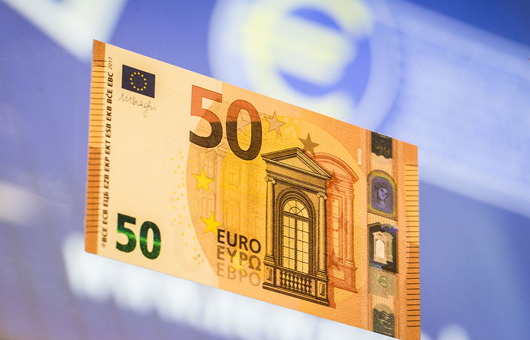 В Европе ввели в обращение новую купюру номиналом €50