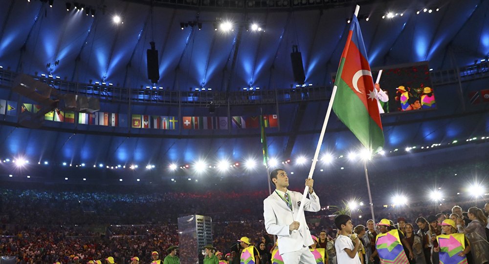 Azərbaycan Rio-de-Janeyroda Yay Olimpiya Oyunlarının açılış mərasimində