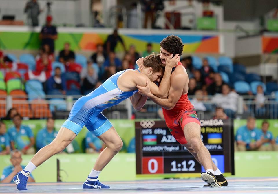 Азербайджанский борец Тогрул Аскеров вышел в финал Олимпиады