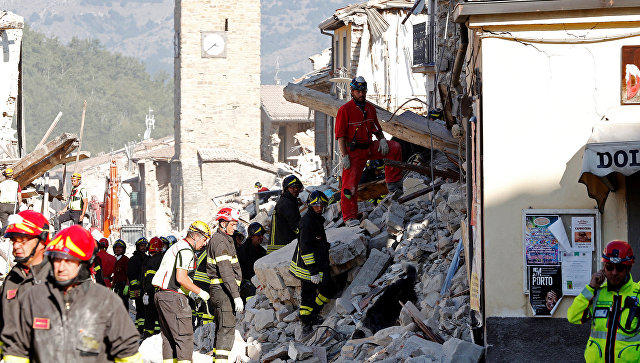 В Италии начались расследования после землетрясений