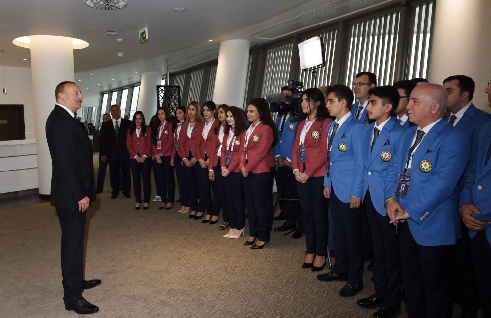 Президент Ильхам Алиев: Проведение международных спортивных соревнований свидетельствует о мощи Азербайджана