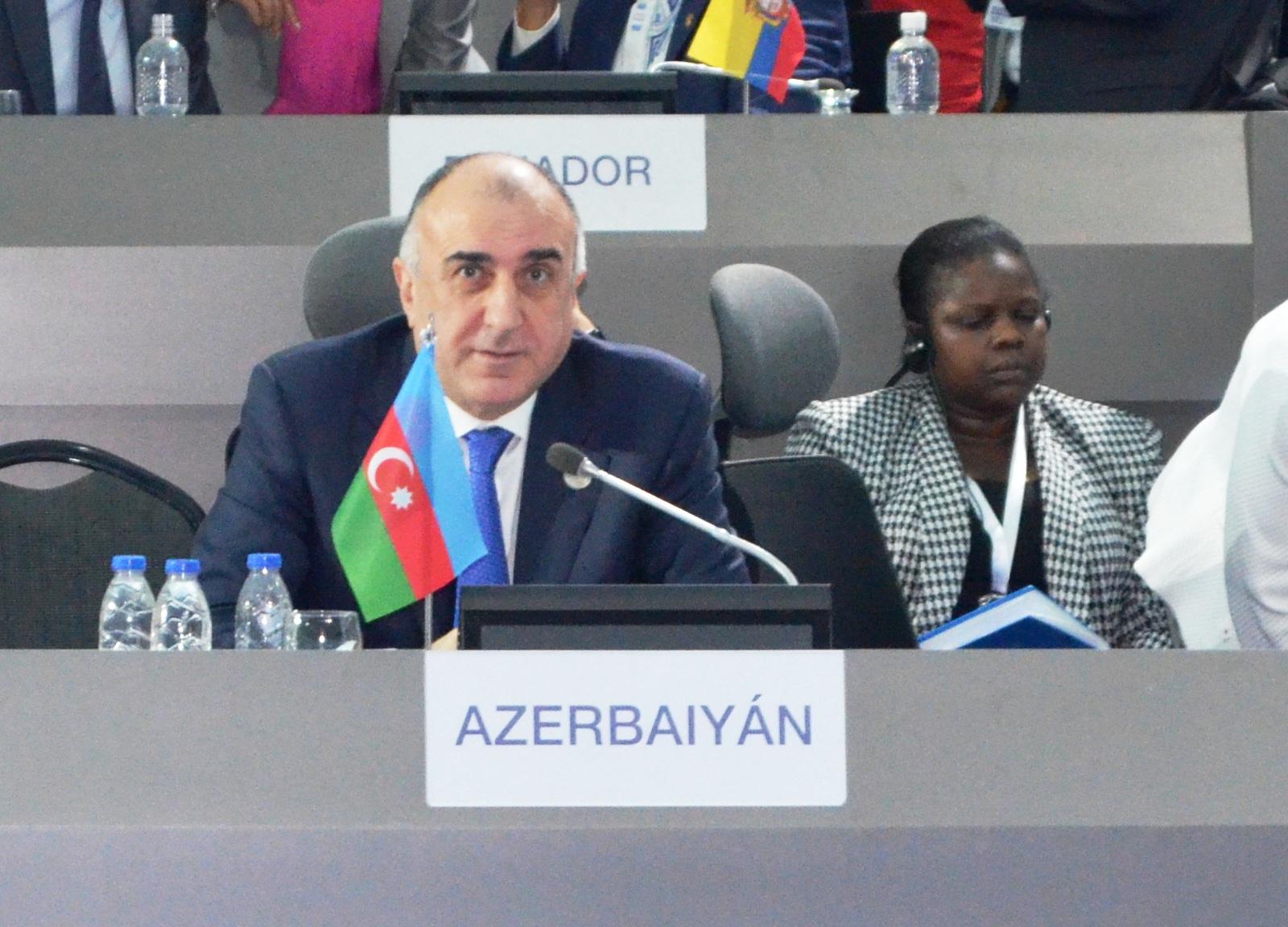Elmar Məmmədyarov: Azərbaycan Qoşulmama Hərəkatının ruhuna və prinsiplərinə ...