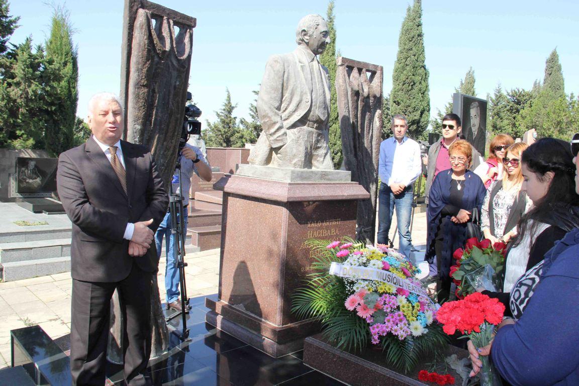 В Баку почтили память Гаджибабы Багирова (ФОТО)