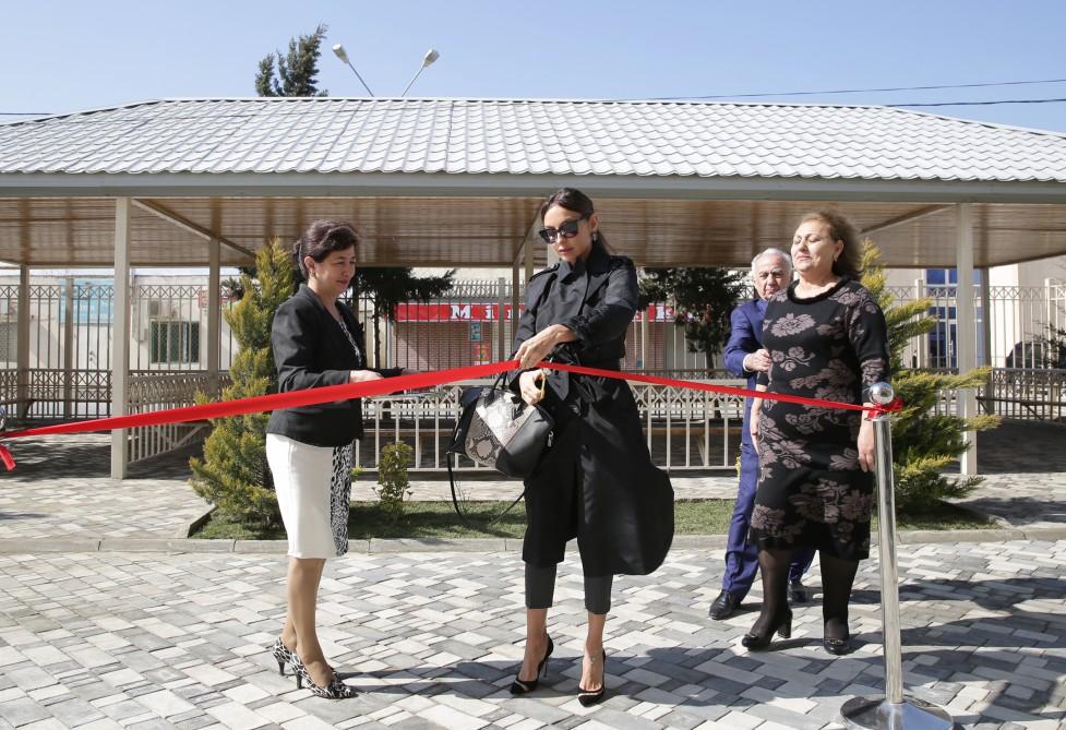 Birinci vitse-prezident Mehriban Əliyeva Pirşağıda körpələr evi-uşaq bağçasının açılışını edib