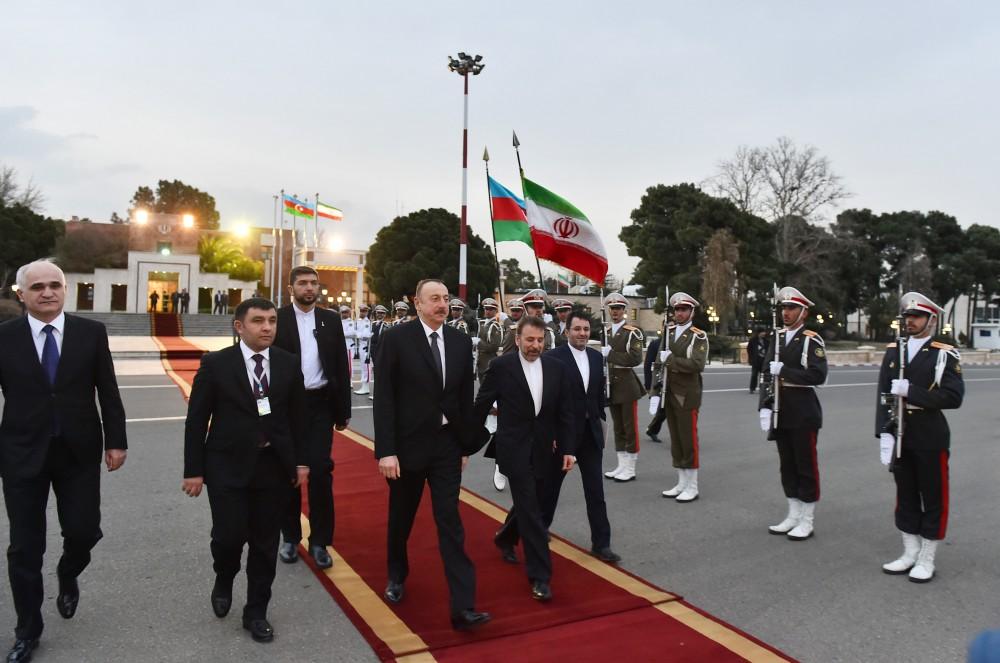 Завершился официальный визит Президента Ильхама Алиева в Иран (ФОТО)