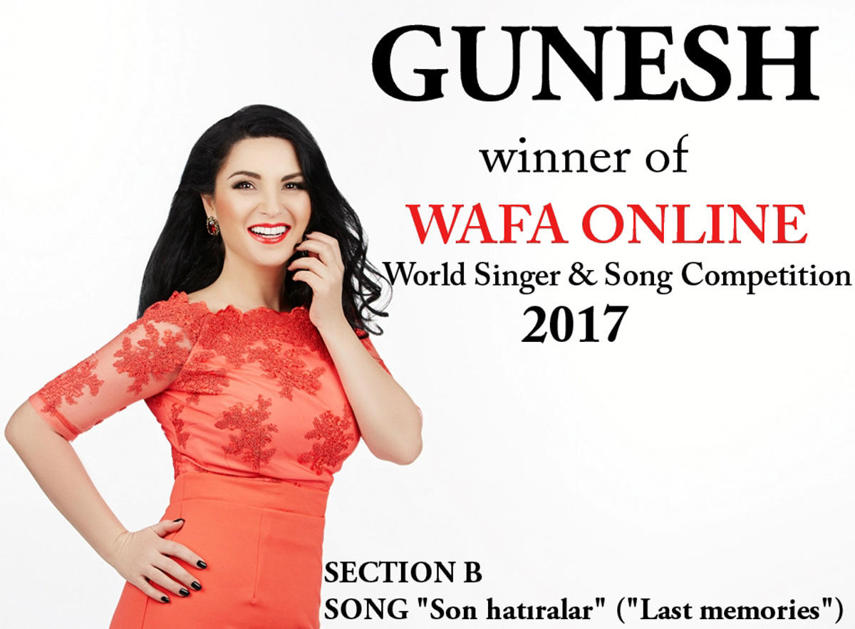 Азербайджанская певица из Беларуси стала победительницей конкурса WAFA (ВИДЕО, ФОТО)