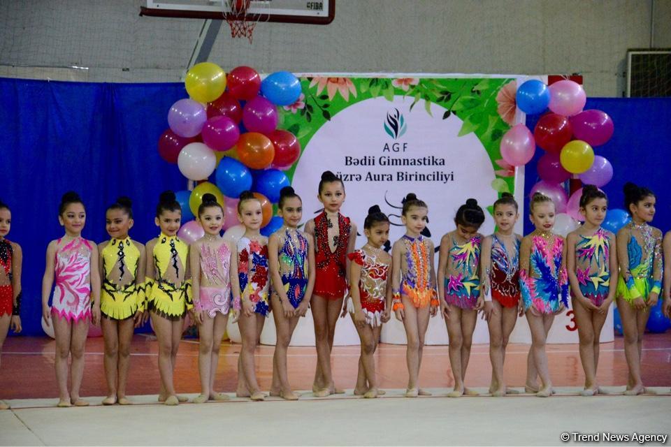 В Баку состоялось открытое первенство по художественной гимнастике 