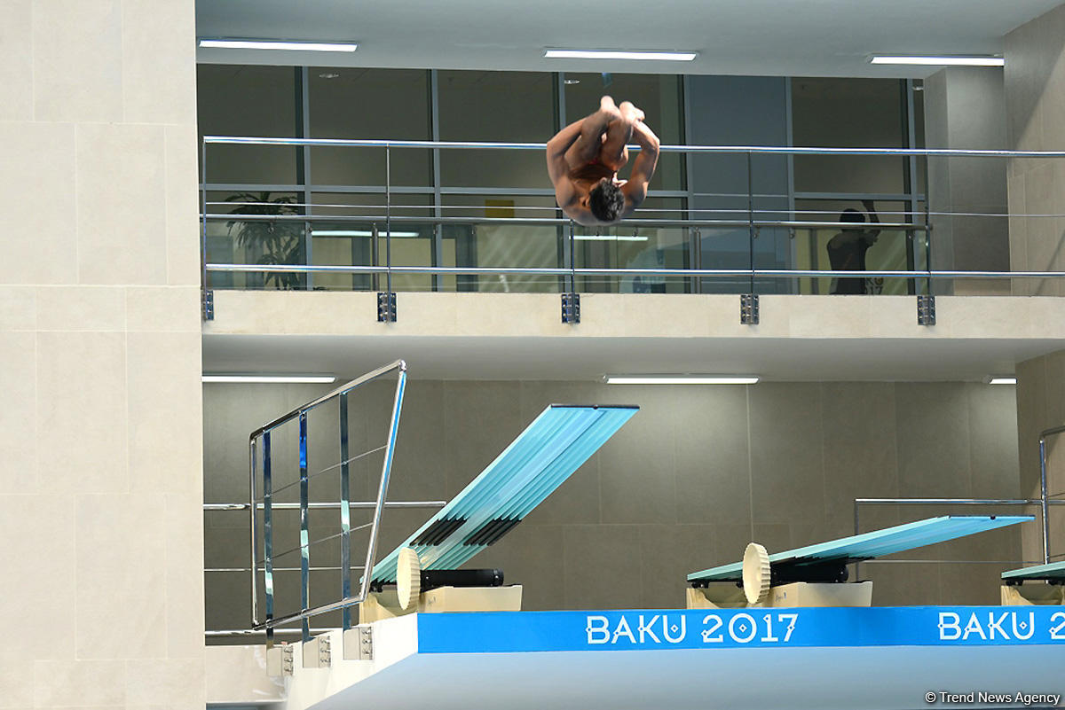 Баку-2017: Азербайджанска прыгунья завоевала золотую медаль по прыжкам в воду