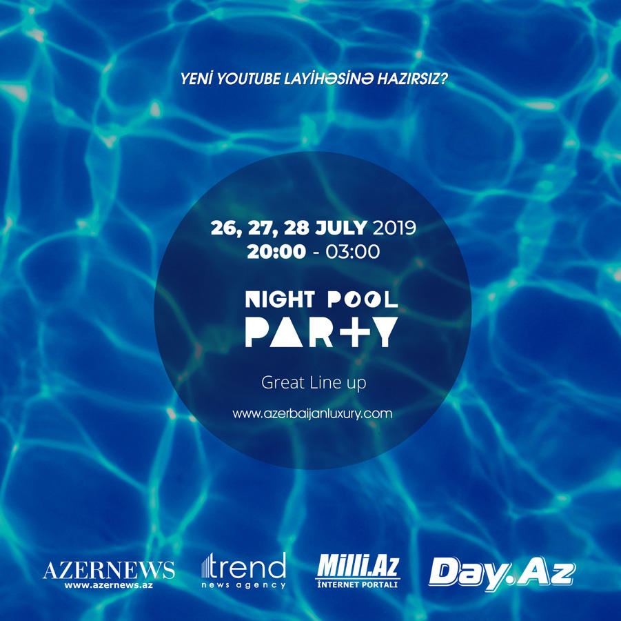         ? Night Pool Party  