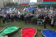 New Azerbaijan Party held rally-concert at Galaba square