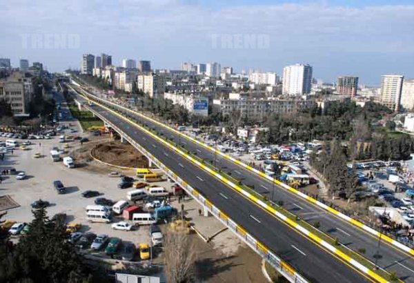 В Баку за 2006 - 2012 годы сдано в эксплуатацию около 40 дорожных развязок (ВИДЕО)