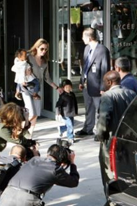 Maddox’s School Tells Parents: Stop Taking Pictures of Brangelina