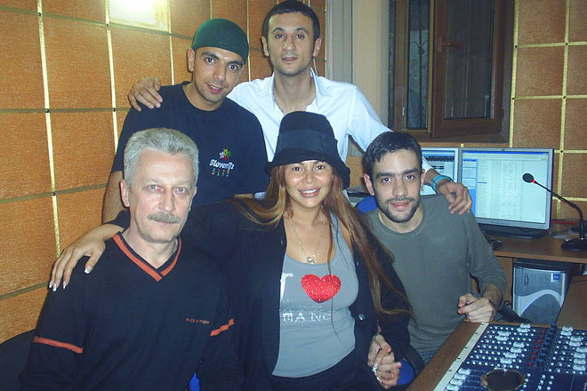 Непримиримые враги - азербайджанские певицы Айгюн Казымова и Ройа Айхан записываются в студии ETA production