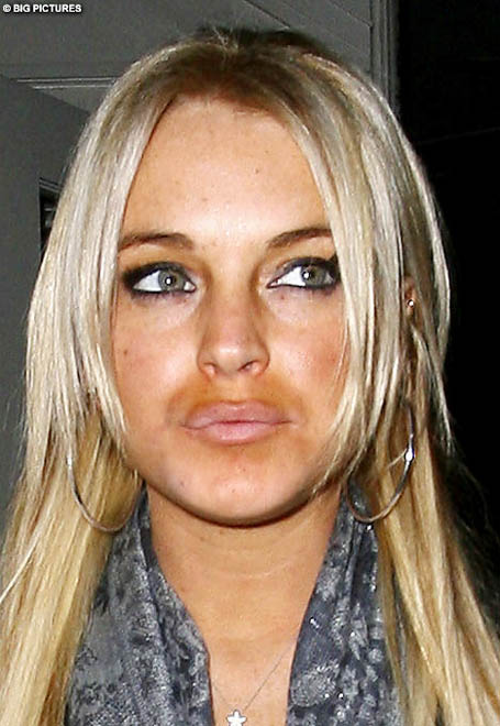 Fur thief Lindsay Lohan?