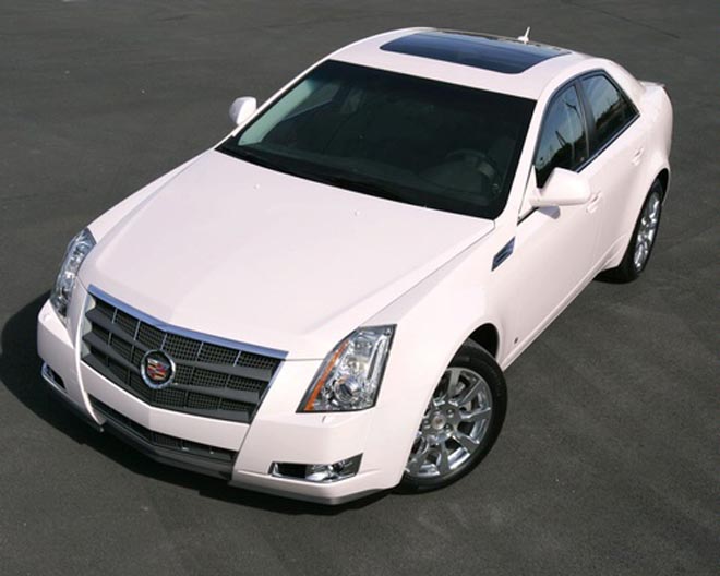 Pink Cadillac CTS for Auction at MusiCares