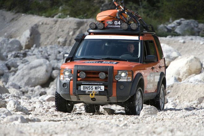 Land Rover G4 Challenge in Nevada