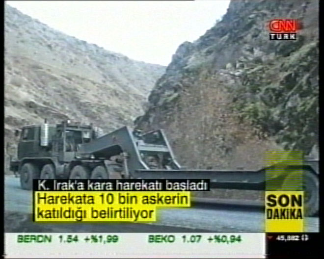 Turkish troops launch cross-border operation into Iraq (video)