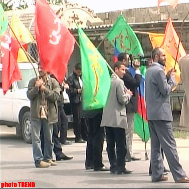 Anti-Israeli Action Held in   Baku (video)