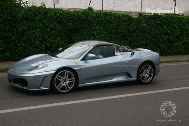 Ferrari F430 with hardtop spotted