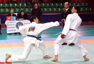 Азербайджанские спортсмены на международном турнире по каратэ заняли второе место