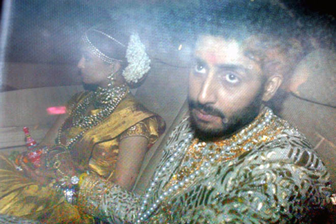 India celebrates Rai-Bachchan wedding