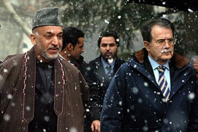 Italian PM in Christmas visit to   Afghanistan