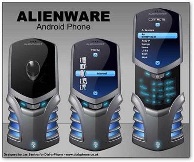 Alienware Android Phone Concept Is Clunkier Than Ever