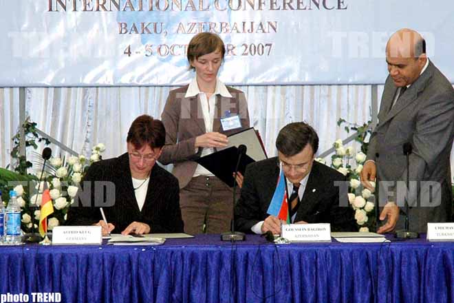 Almaniya və Azərbaycan arasında anlaşma memorandumu imzalanıb