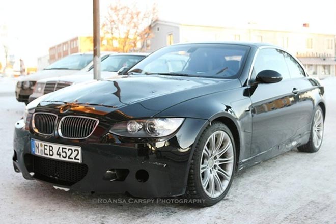 BMW M3 Coupe Convertible Spied Winter Testing...Again