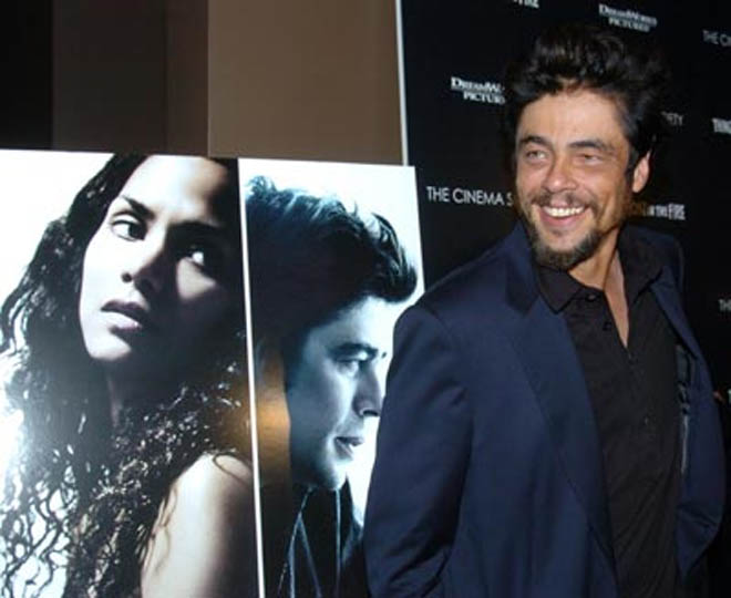 Benicio Del Toro lends his support