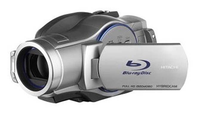 Созданы видеокамеры с оптическим приводом Blu-ray