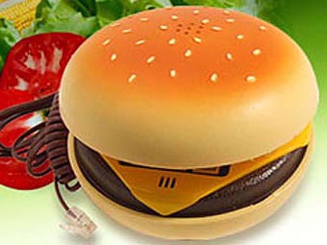 В США вошли в моду гамбургерофоны