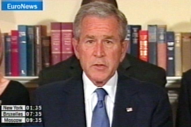 Буш попросил у Конгресса $500   млн   на борьбу с наркотиками в Мексике(видео)