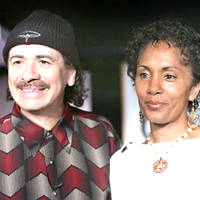 Carlos Santana and Deborah split