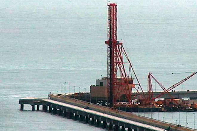 British oil tanker loaded in Ceyhan