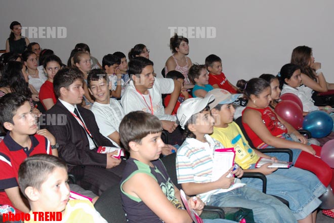 Открылся первый Бакинский детский кинофестиваль