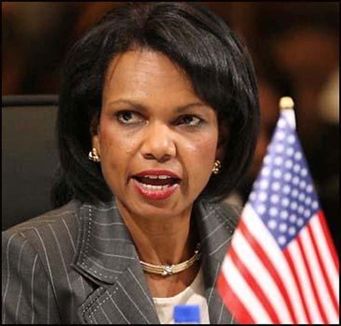 Rice says Russia faces isolation