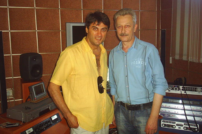 Непримиримые враги - азербайджанские певицы Айгюн Казымова и Ройа Айхан записываются в студии ETA production