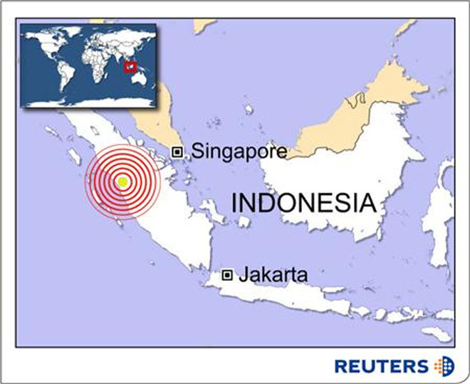 Землетрясение магнитудой 6,2 произошло на востоке Индонезии