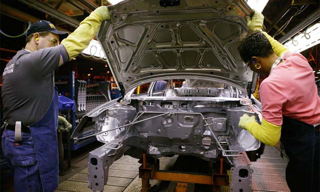 Завод GM остановлен из-за забастовки поставщика