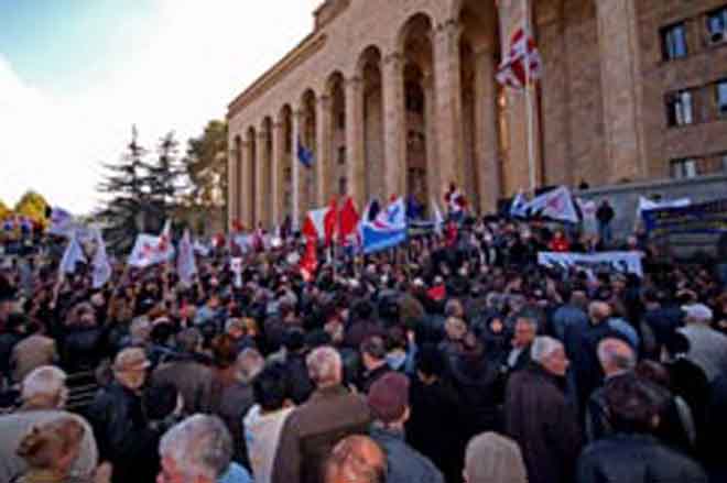 Georgian Interior Ministry: Opposition prepared paramilitary unit