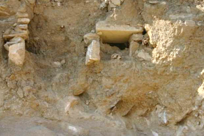 Şamaxıda aparılan təmir işləri zamanı orta əsrə aid yaşayış məskəni aşkarlanıb