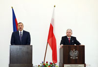 Azerbaijan President meets Polish counterpart in Davos