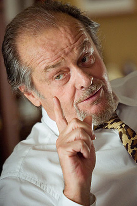 Jack Nicholson's Hunter scare