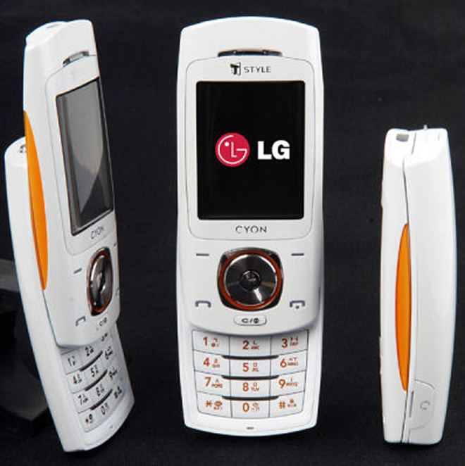 Компания LG представила мобильный телефон с тонким ароматом